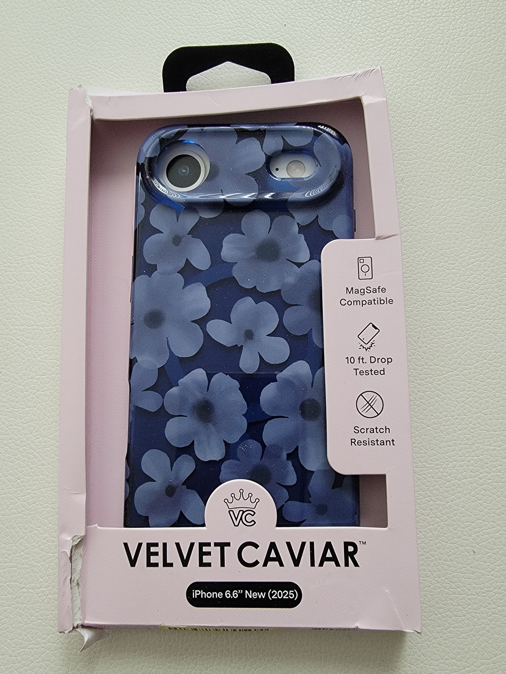 Velvet Caviar iPhone Air MagSafe Phone Case - Midnight Blossom
